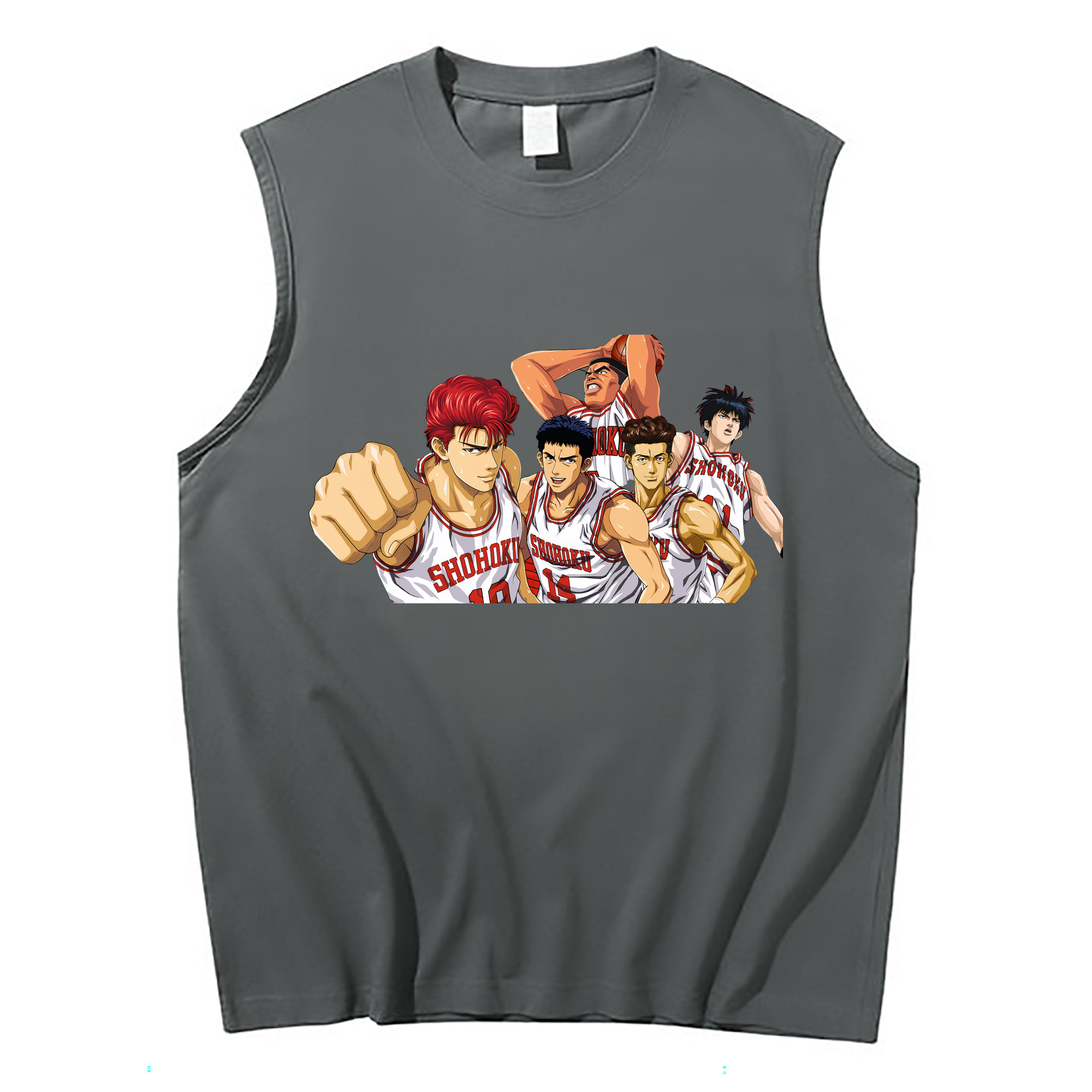 （画像用） SLAM DUNK／スラムダンク コットン100％タンクトップ（フロントプリント）